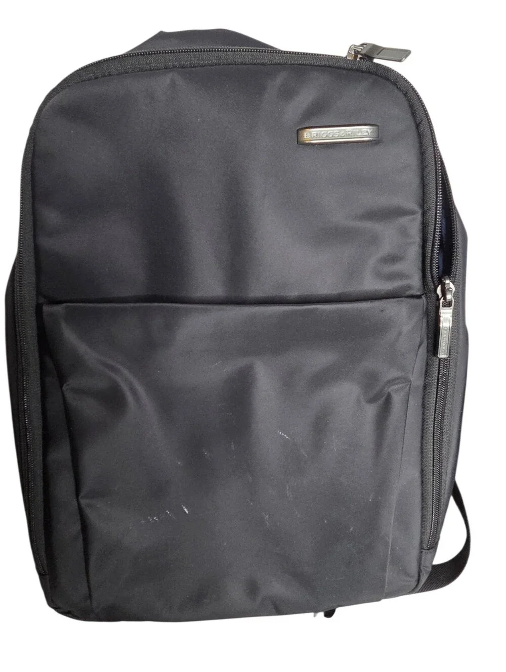 Briggs & Riley Sympatico Backpack Black Work Travel Water Resistant Nylon